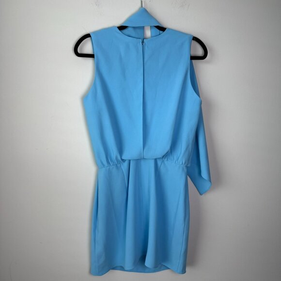 Amanda Uprichard Dress Phillipe Pacific Blue Size Medium - Picture 5 of 8